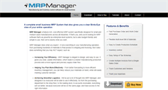 Desktop Screenshot of mrpmanager.com