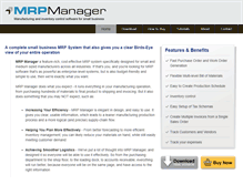 Tablet Screenshot of mrpmanager.com